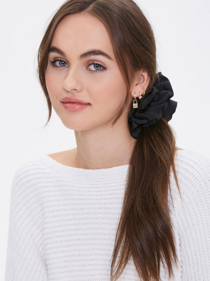 Oversized Satin Scrunchie