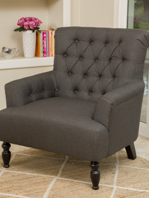 Berstein Fabric Club Chair - Christopher Knight Home