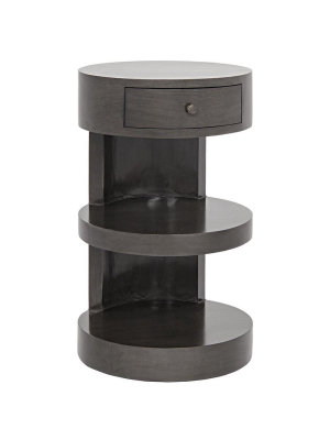 Noir Ryoko Pale Side Table