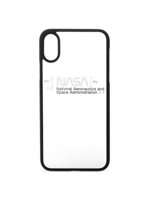 Heron Preston Nasa Iphone Xs Case Cover - Silver/multi