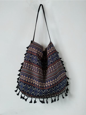Boho Tassel Shoulder Bag (3 Colors)