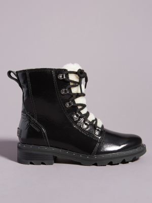 Sorel Lennox Cozy Lace-up Rain Boots