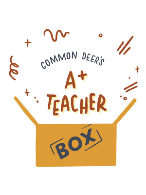 "a+ Teacher" Custom Gift Box