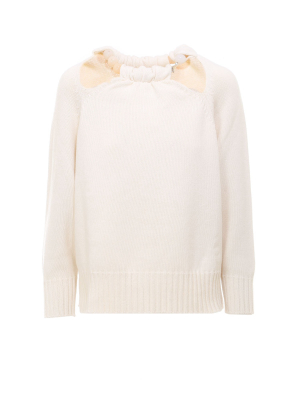 Jil Sander Beaded Detail Sweater