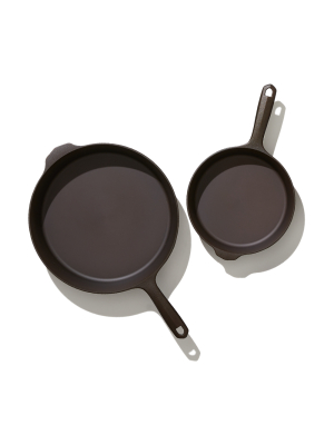 Two-piece Cast-iron Cookware Set