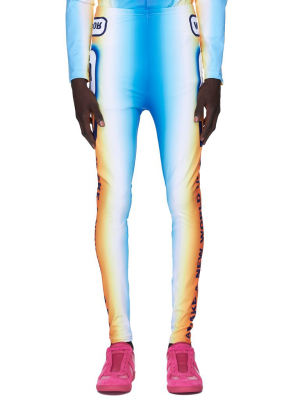 Ghost Bike Leggings (7002-comb-a-orange-blue)