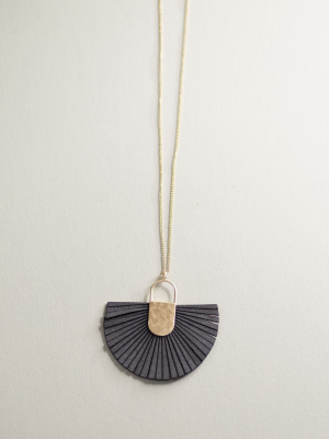 Fan Tassel Necklace