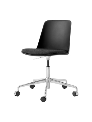 Rely Hw29 Armchair - 5-star Swivel Base W/ Castors + Gaslift