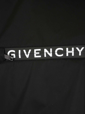 Givenchy Foldable Logo Band Parka