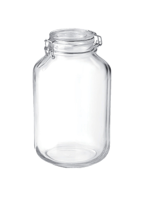 Bormioli Rocco 135.25oz Fido Clamp Canning Jar