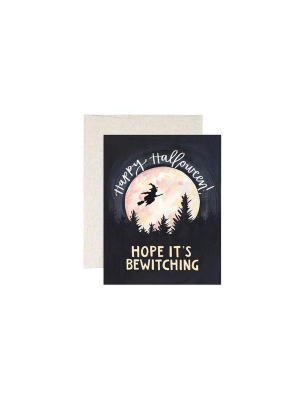 One Canoe Two - Bewitching Halloween Card