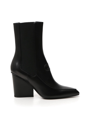 Salvatore Ferragamo Gancini Booties