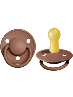 Bibs De Lux Pacifier 2 Pack: Woodchuck