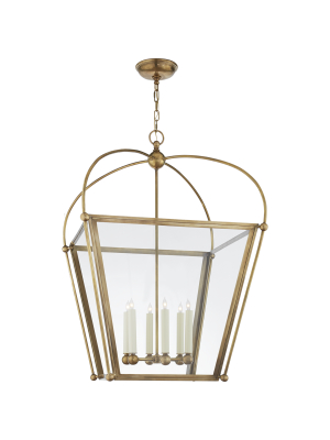 Plantation Large Square Lantern In Various Colors