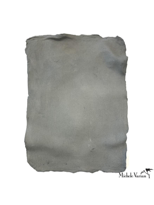 Grey Crumpled Porcelain Paper