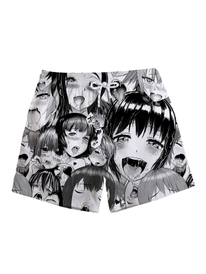 Neo Ahegao Swim Trunks