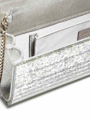 Jimmy Choo Sweetie Glittered Clutch Bag