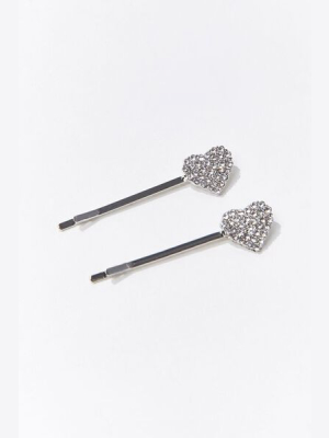 Heart Bobby Pin Set