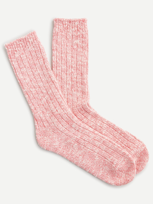 Marled Camp Socks