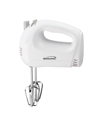 Brentwood 5-speed Hand Mixer (black)