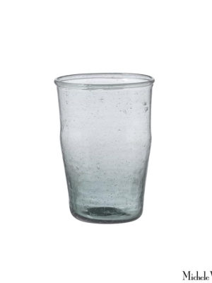 Medium Water Glass Ocean Blue