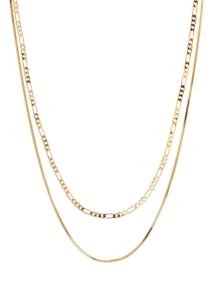 Cecilia Chain Necklace- Gold (ships Late July)