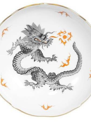 Ming Dragon Black Coffee/tea Saucer