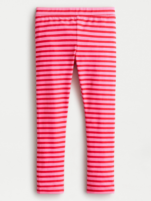 Girls' Everyday Leggings In Wide Stripe