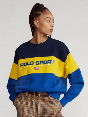 Color-block Fleece Sweatshirt