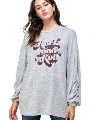 Cozy Knit Loose Fit Top