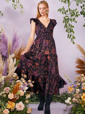 Vamped Up Vagabond Maxi Dress