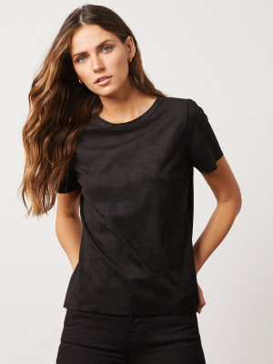 Haven Vegan Suede Top