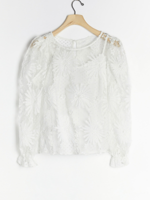 Teresita Lace Top