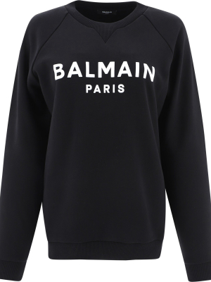 Balmain Logo Printed Sweatshirt