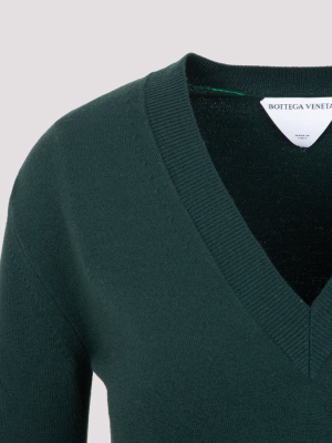 Bottega Veneta V-neck Knit Sweater