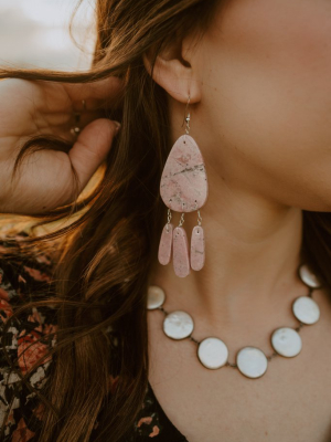 Capri Earrings | Pink - Final Sale