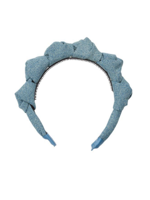 Project 6 Monkey Bars Headband - Teal Denim