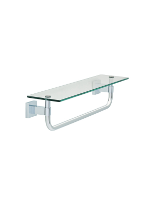 Franklin Brass Max10 Maxted 20-1/2" Towel Rack With Integrated Towel Bar - Polished Chrome