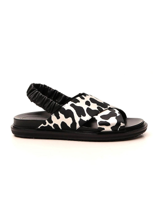 Marni Fussbett Printed Sandals