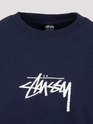 Stüssy Stock Applique Crewneck Sweatshirt