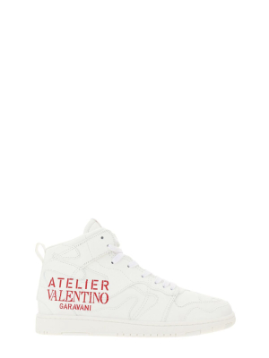 Valentino Atelier 07 Mid Top Sneakers