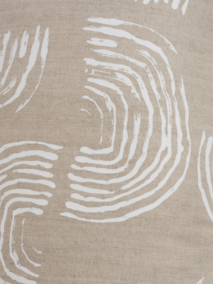 Squiggles White - Fabric By The Yard
