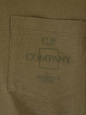 C.p. Company Logo Printed Pocket T-shirt