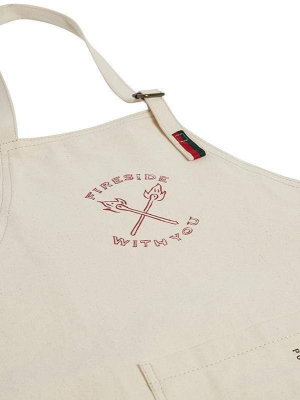 Fireside Natural Canvas Apron