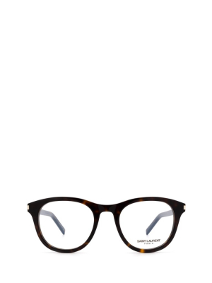 Saint Laurent Eyewear Round Frame Glasses