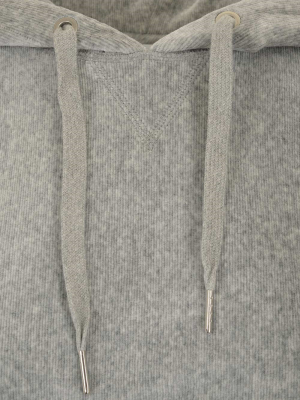 T By Alexander Wang Cropped Corduroy Hoodie