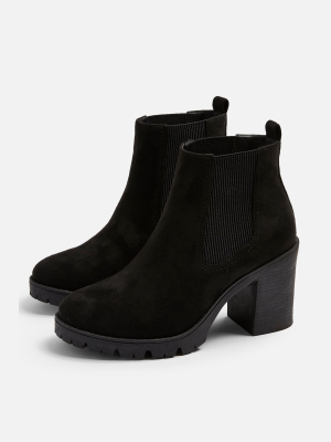 Byron Black Unit Boots