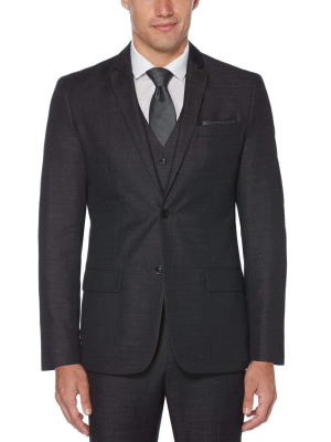 Slim Fit Chambray Suit Jacket