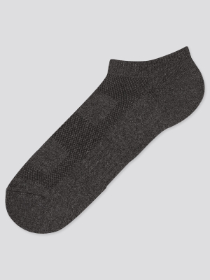 Men Pile Mesh Short Socks