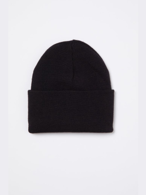 Knit Watch Cap Black